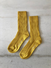 Load image into Gallery viewer, RIBBED COTTON HIGH SOCKS - pastel