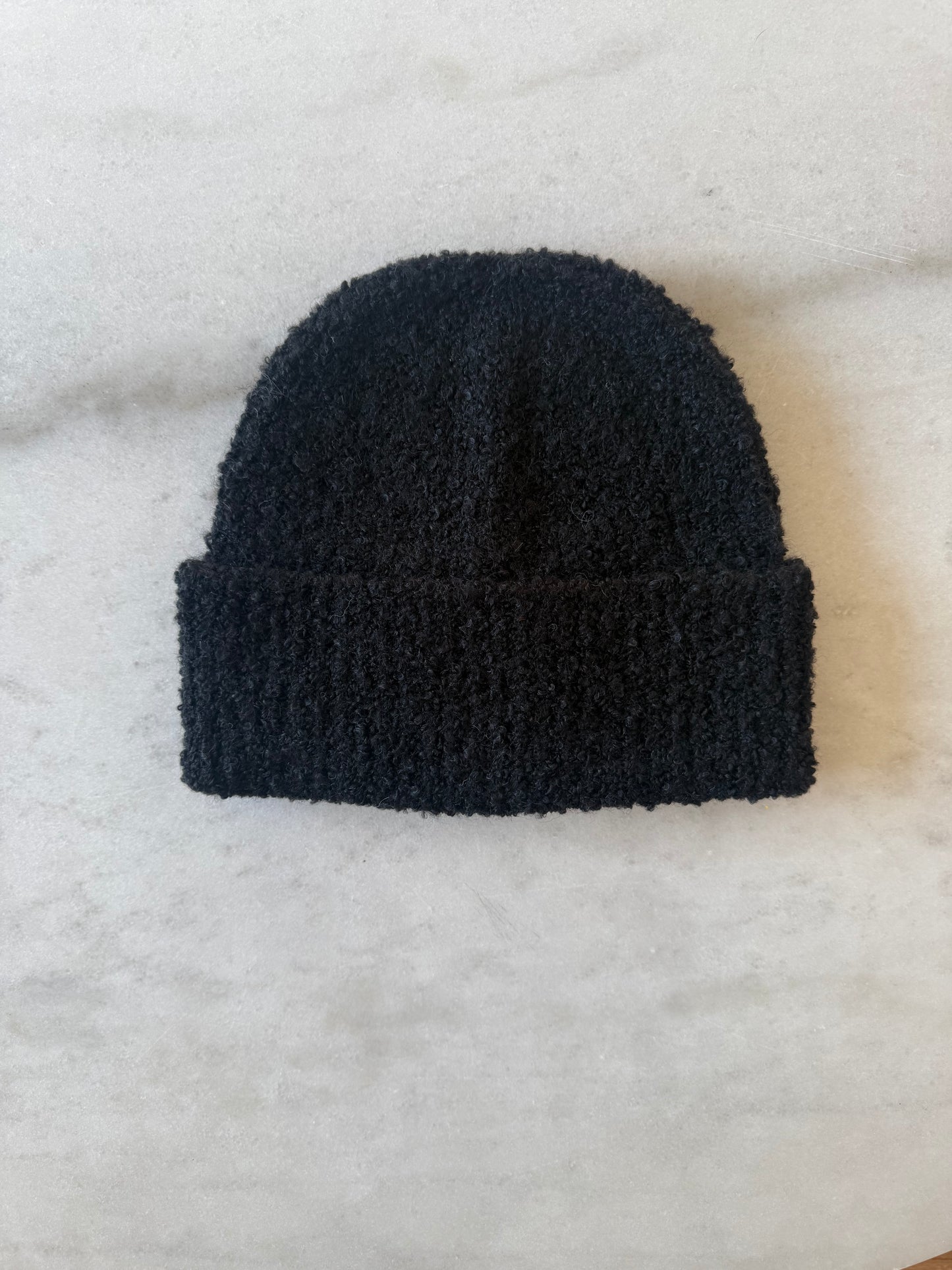 WOOL BOUCLE BEANIE