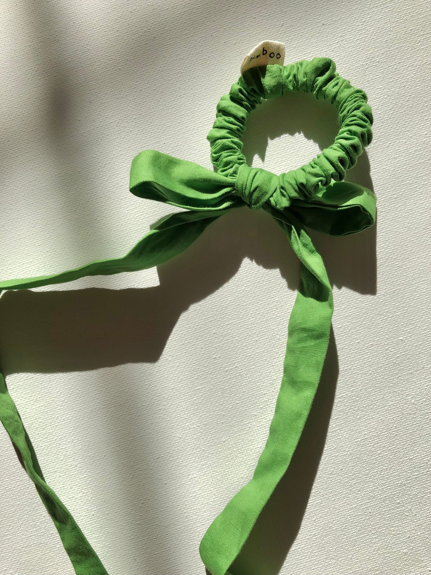 COTTON POPLIN MINI BOW SCRUNCHIES