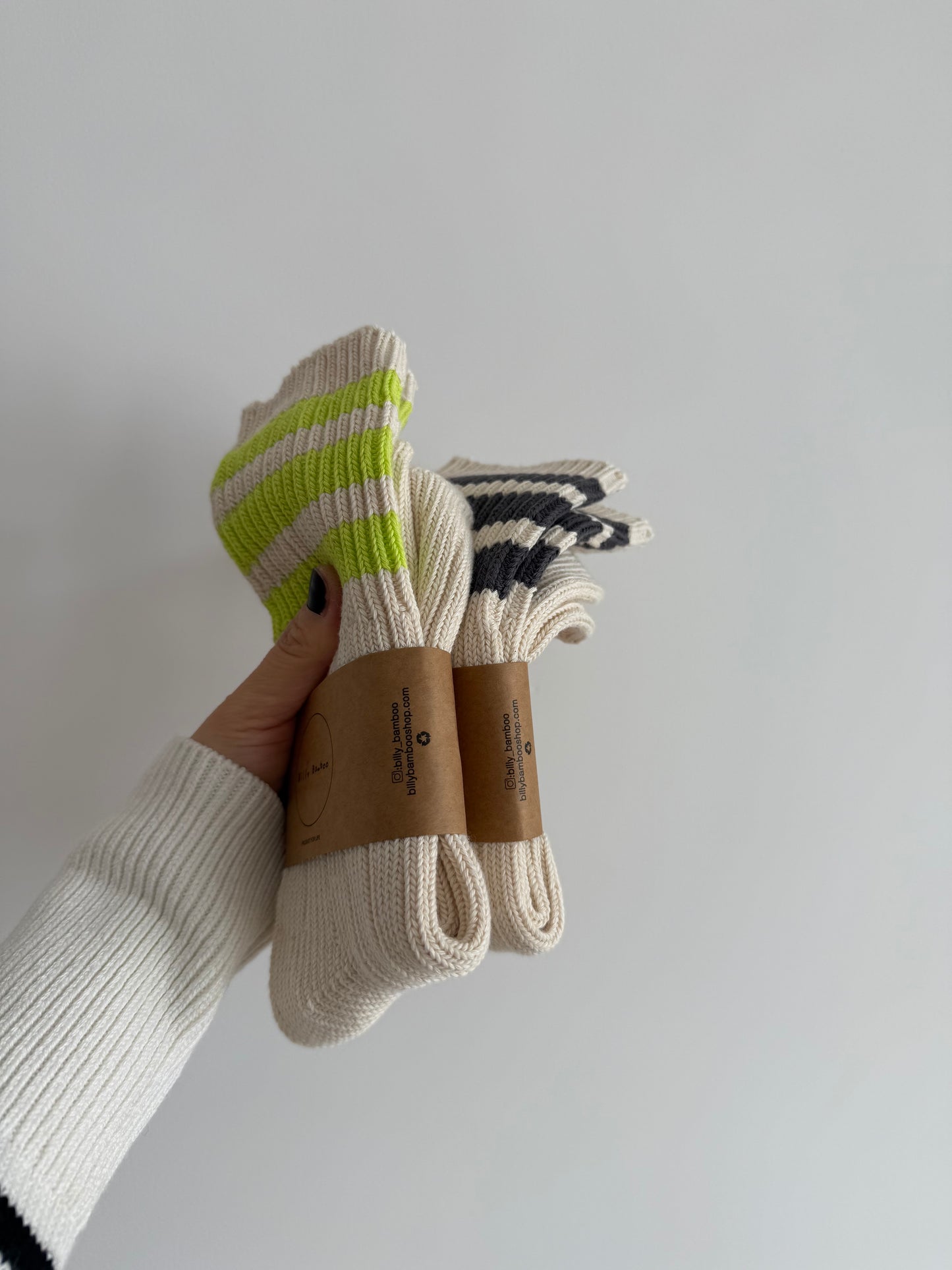 MEN’S COLLEGE STRIPE SOCKS