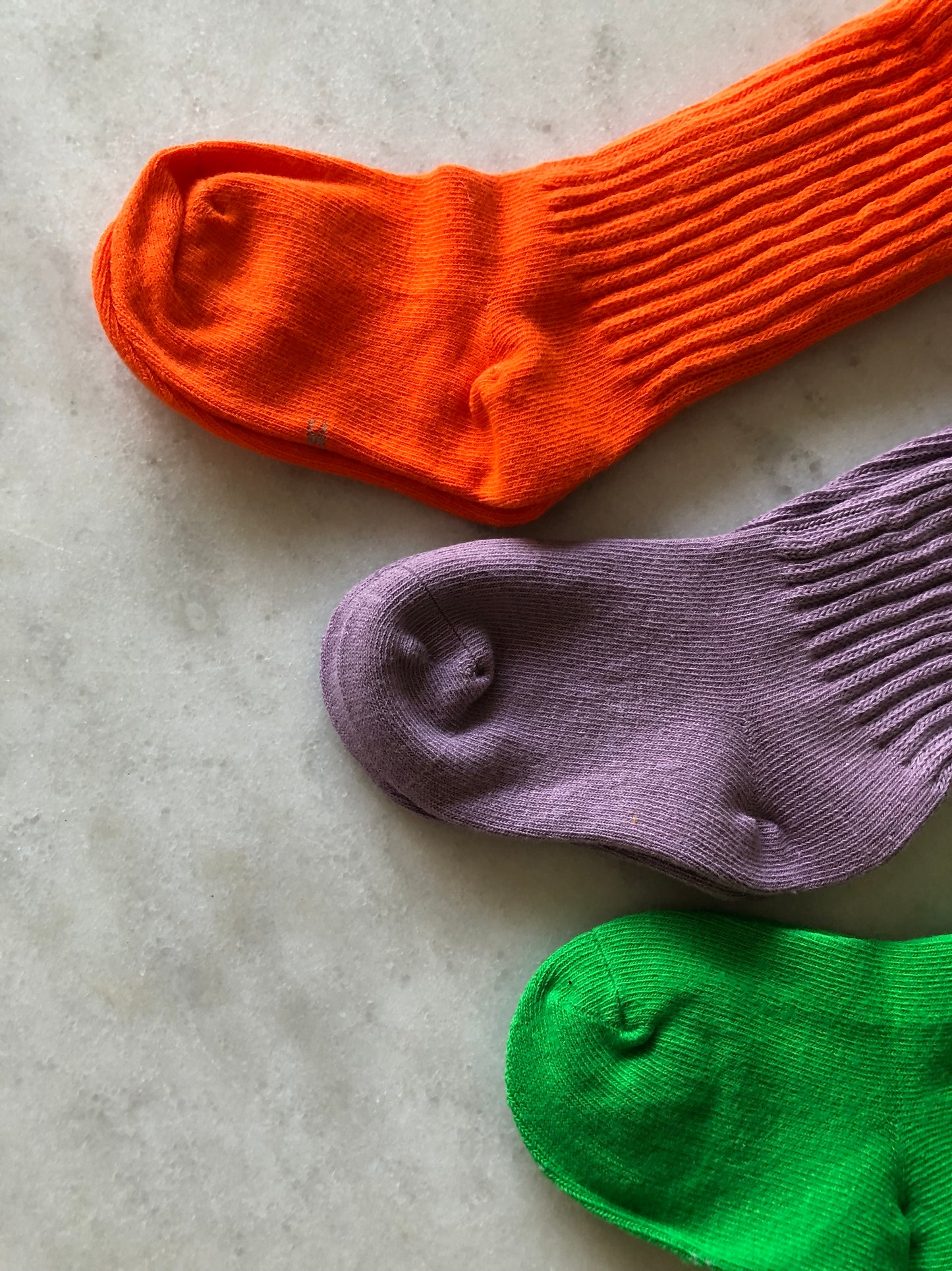 TODDLER RIBBED COTTON SOCK - Pack of 3