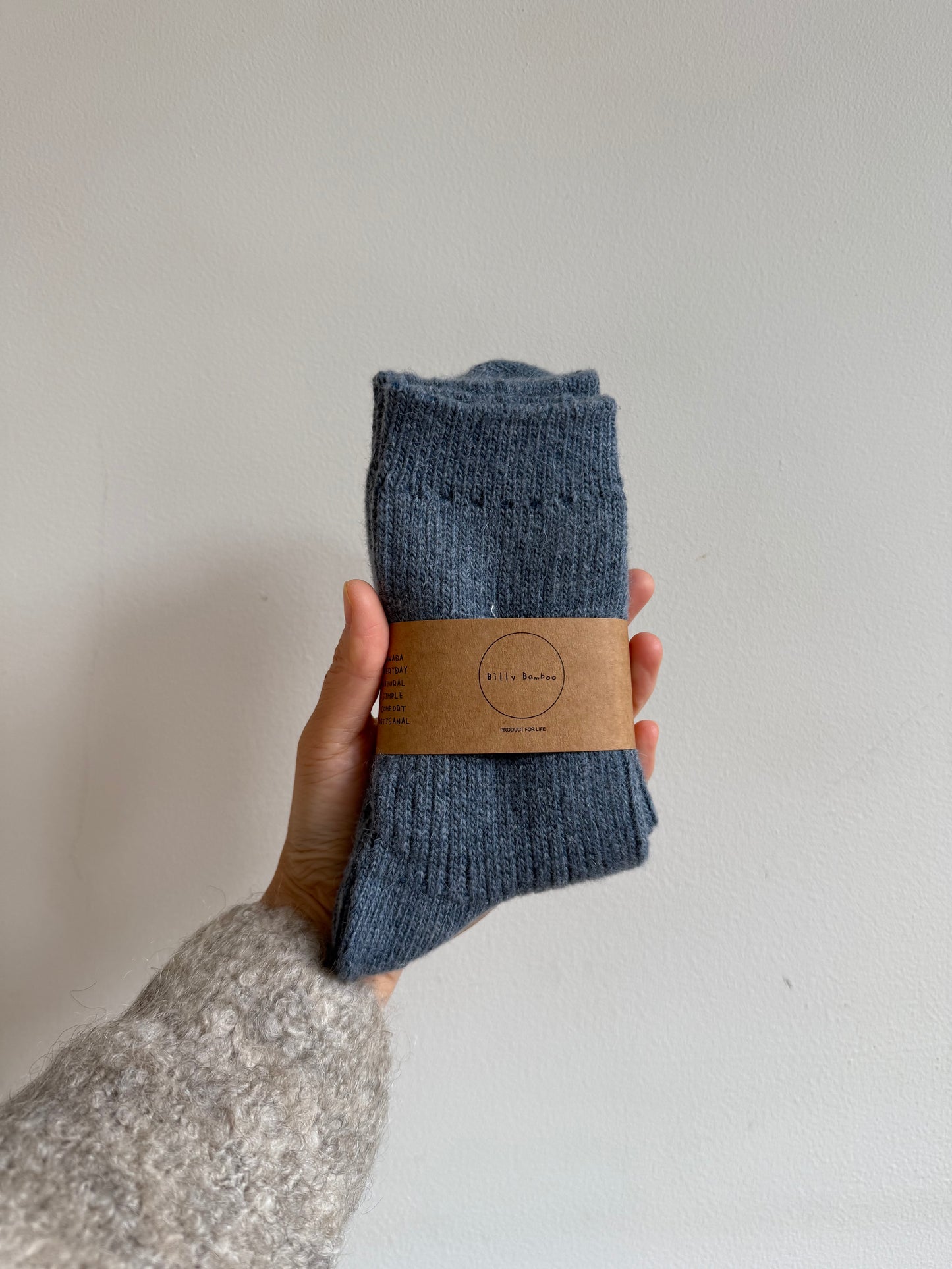 ICELAND WOOL SOCKS - neutral
