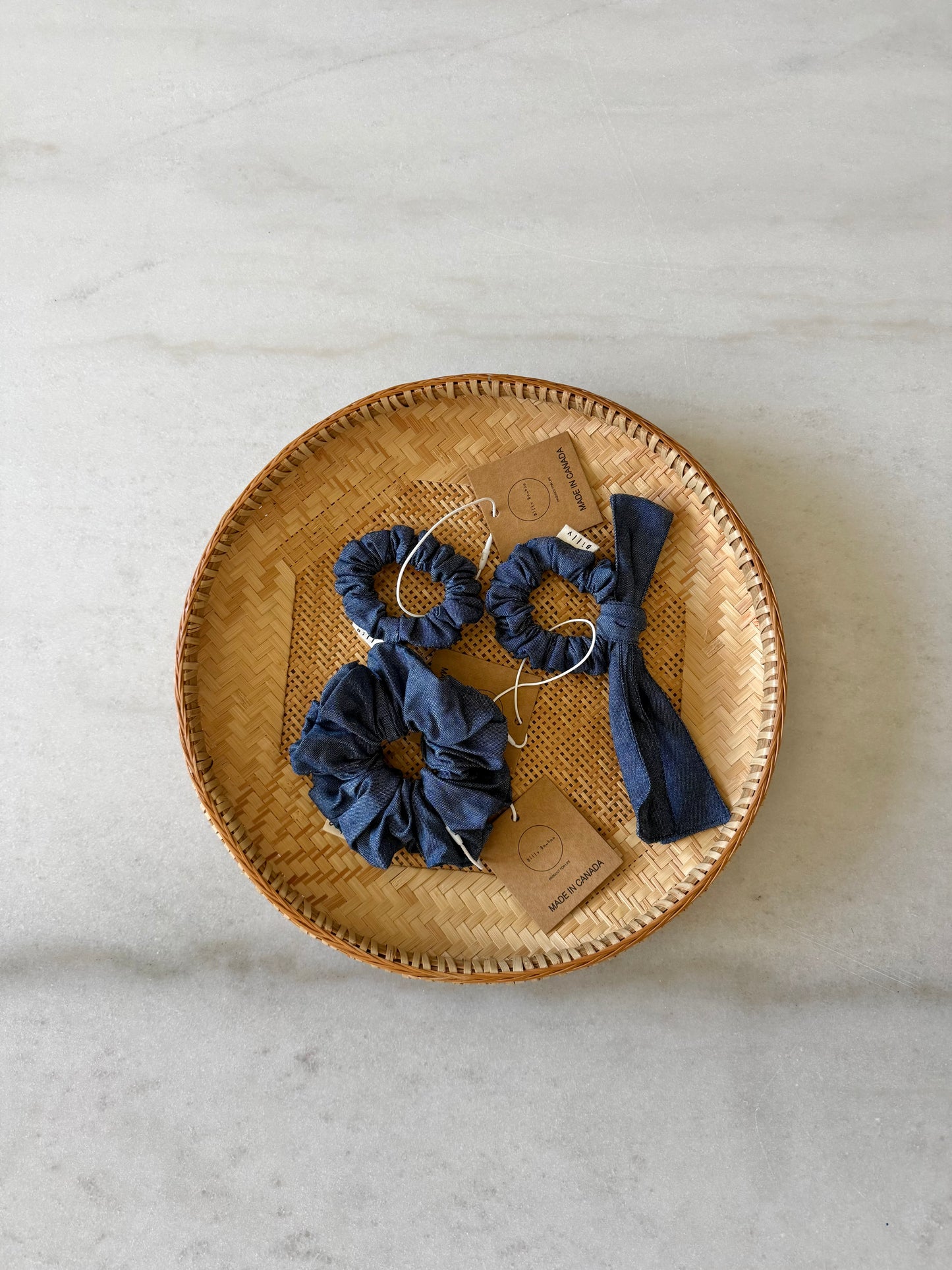 DENIM SCRUNCHIE