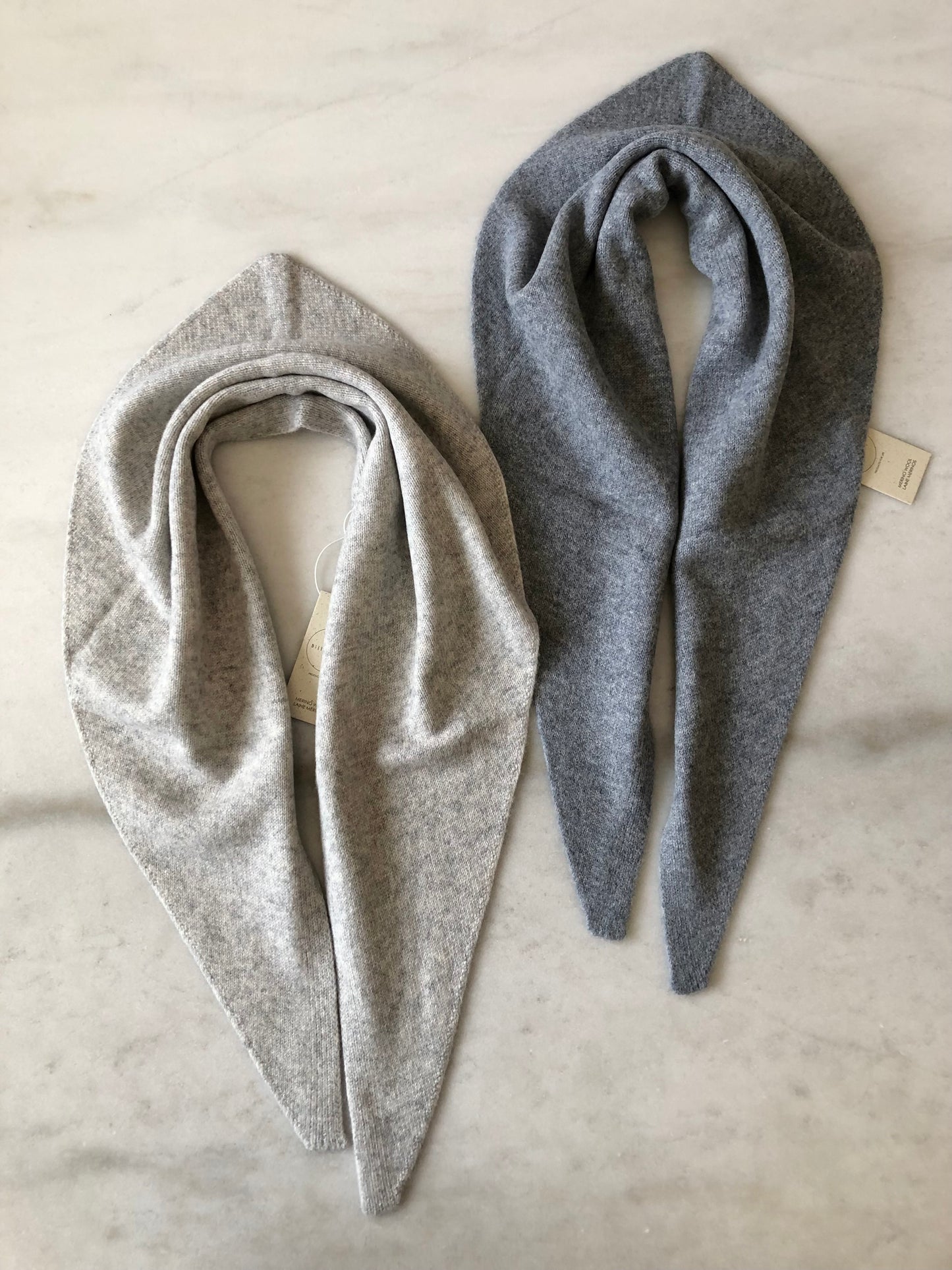 MERINO WOOL CRAVAT SCARF - End of September