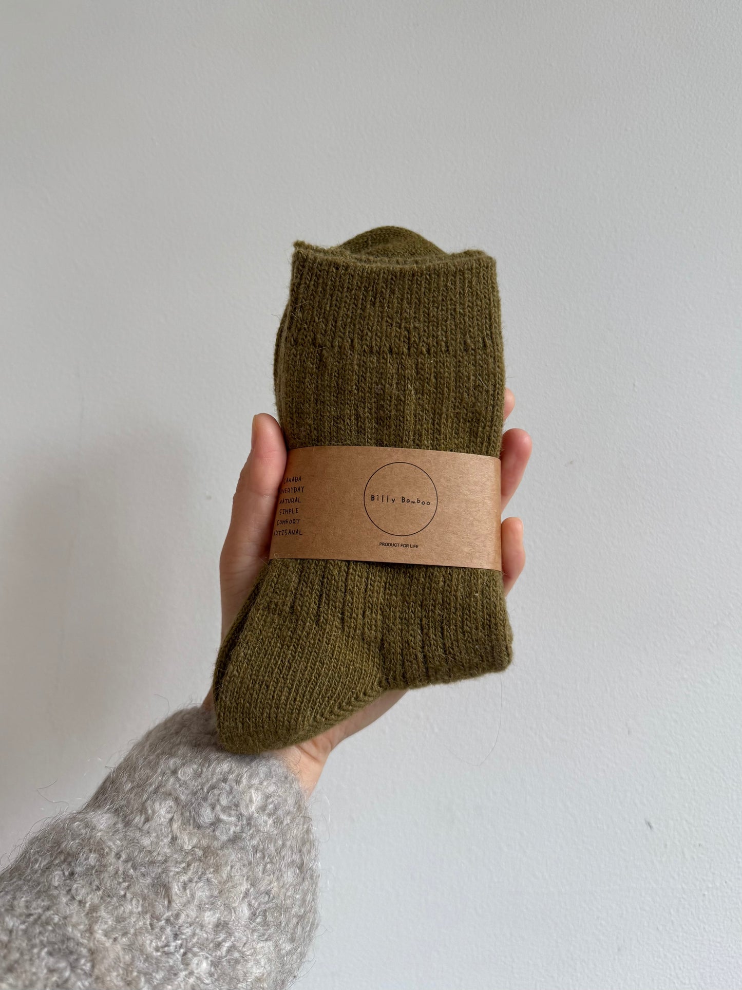 ICELAND WOOL SOCKS - neutral