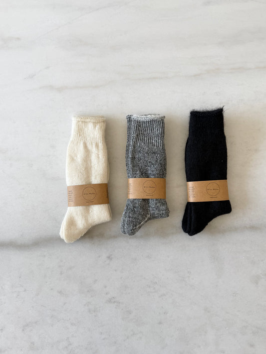 CANADA MOHAIR SOCKS