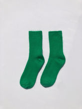 Load image into Gallery viewer, ANGORA WOOL SOCKS - crystal bright