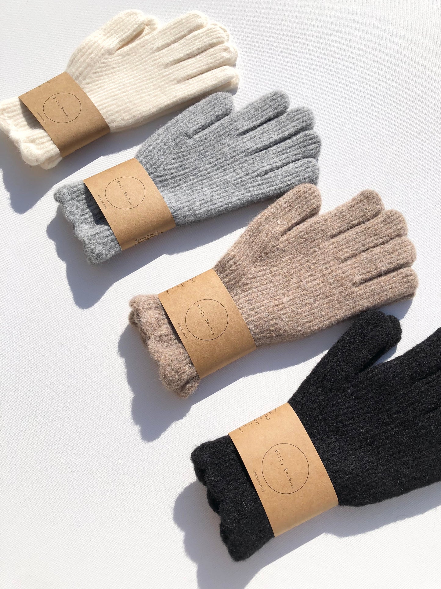 FUZZY WOOL SCREEN TOUCH GLOVES