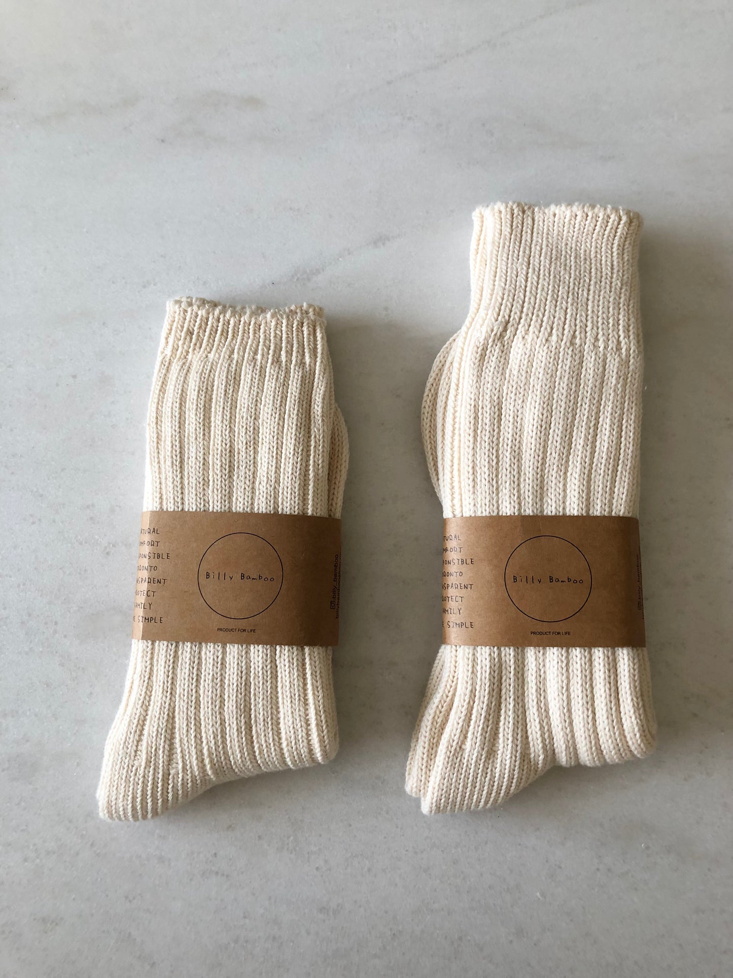 MEN’S CHUNKY RIBBED HIGH SOCKS