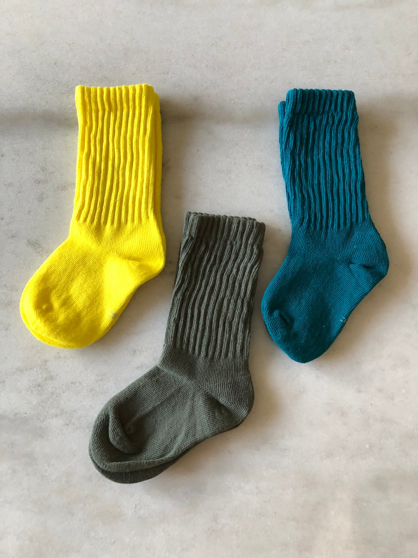 TODDLER RIBBED COTTON SOCK - Pack of 3