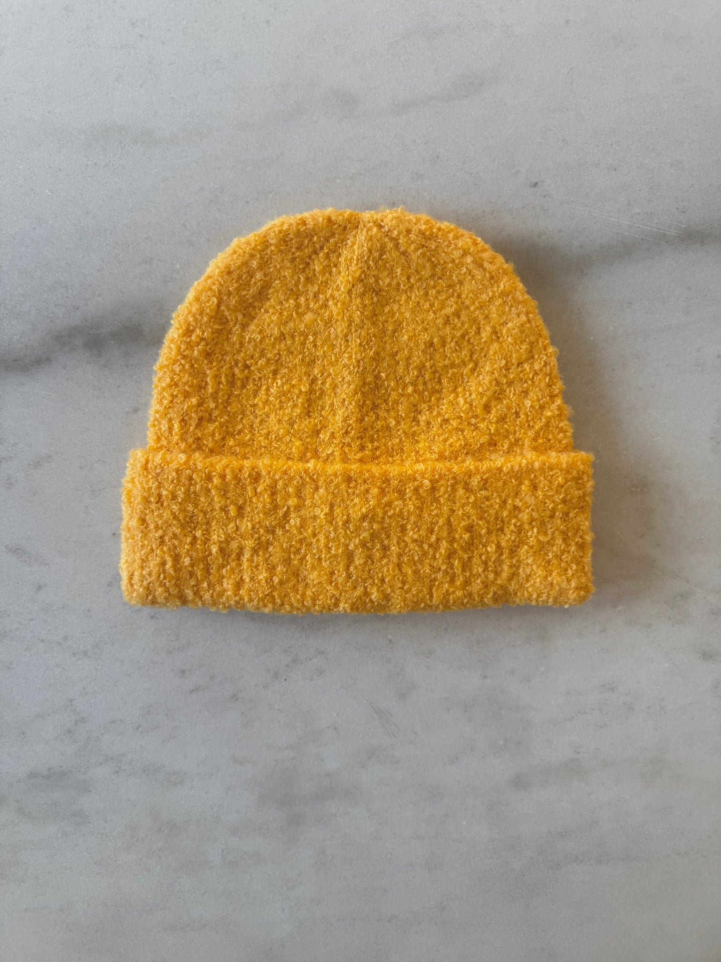 WOOL BOUCLE BEANIE