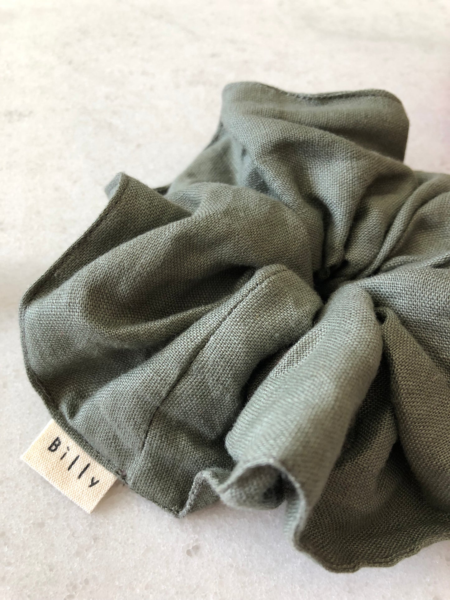 PURE LINEN SCRUNCHIES - neutral