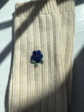 Load image into Gallery viewer, CROCHET FIELD ROSE SOCKS
