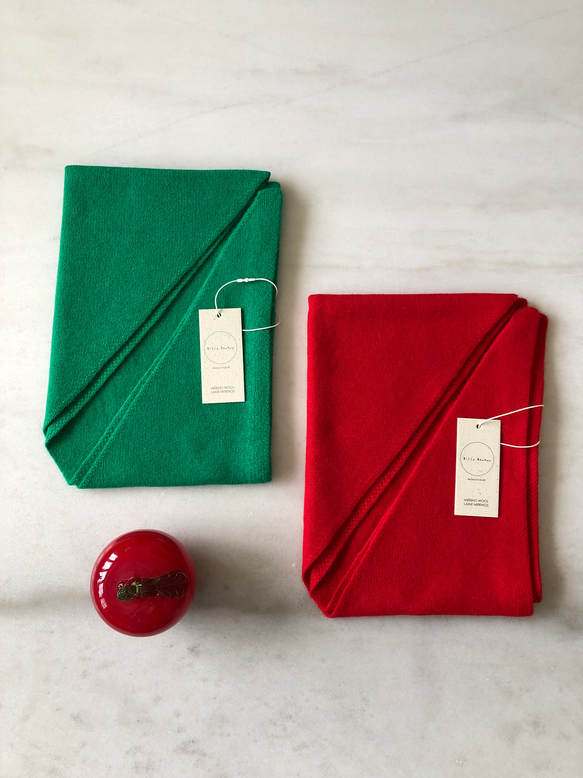 MERINO WOOL CRAVAT SCARF - End of September