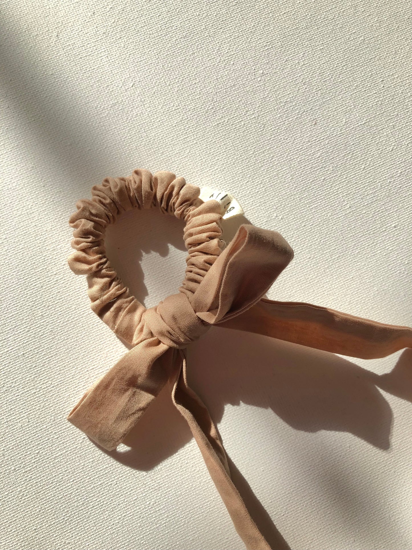 COTTON POPLIN MINI BOW SCRUNCHIES