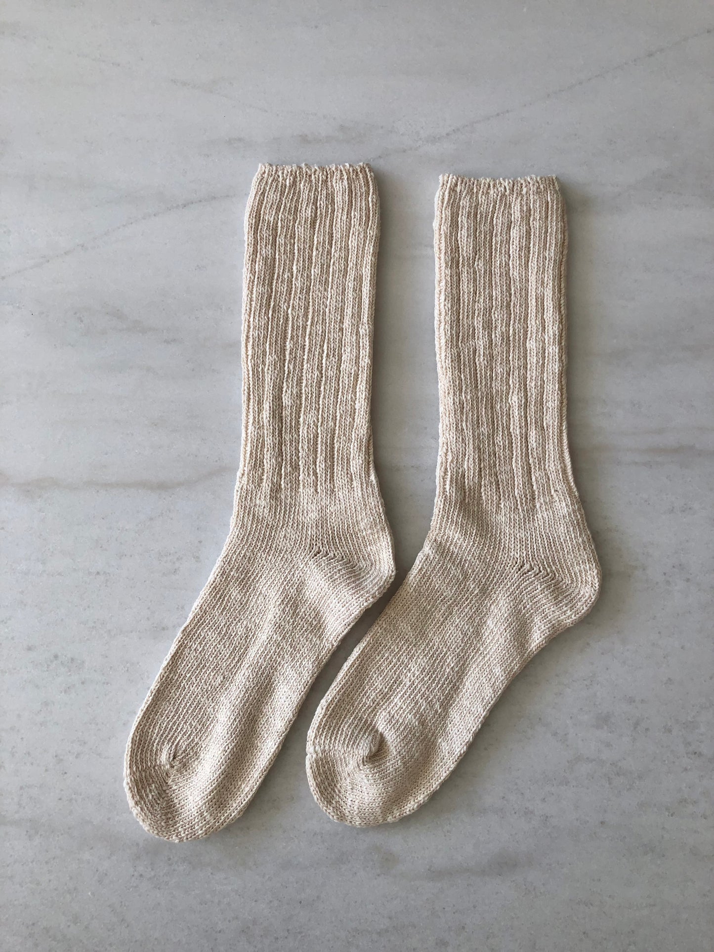 ORGANIC SLUB COTTON SOCKS