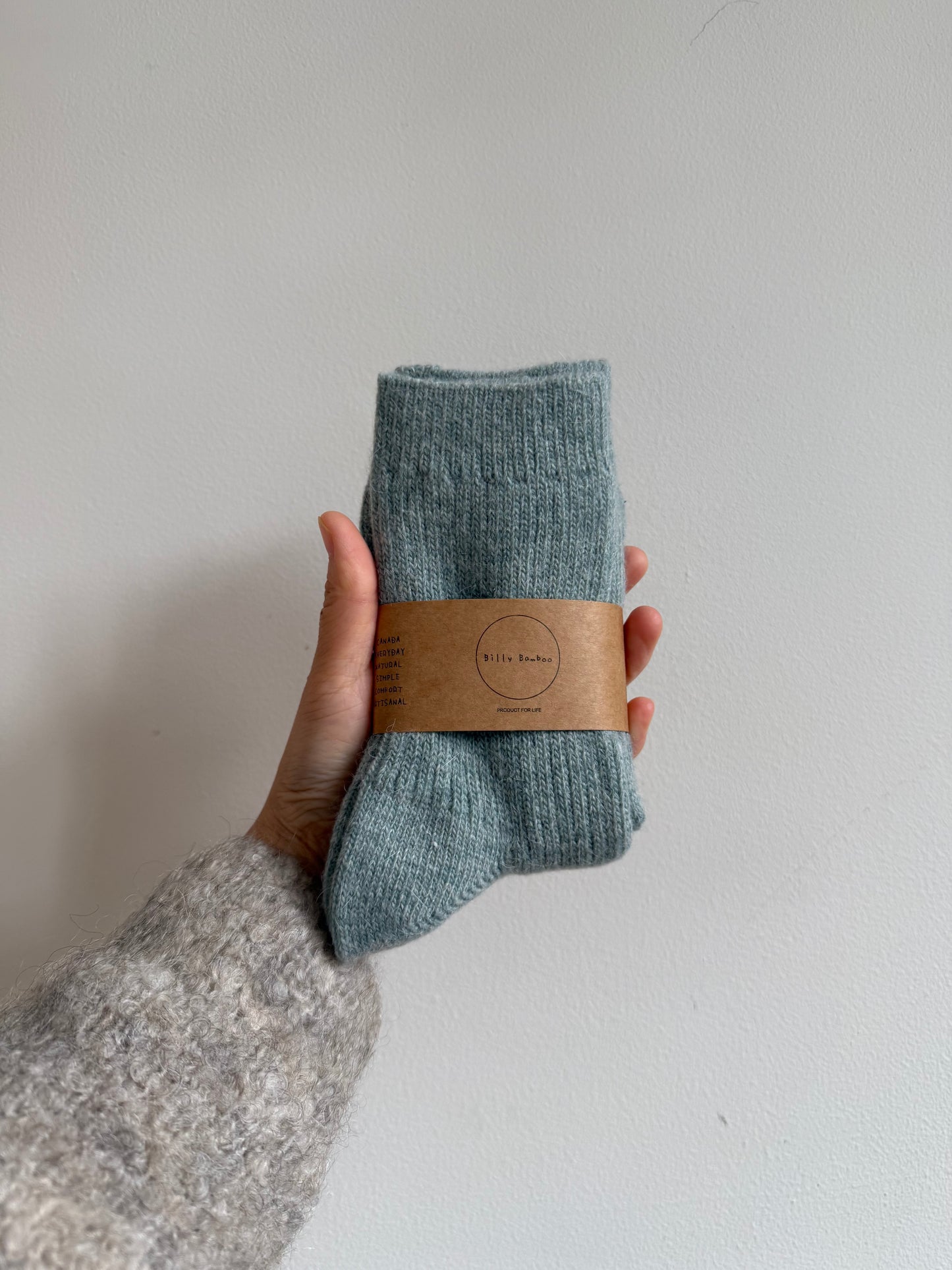 ICELAND WOOL SOCKS - neutral
