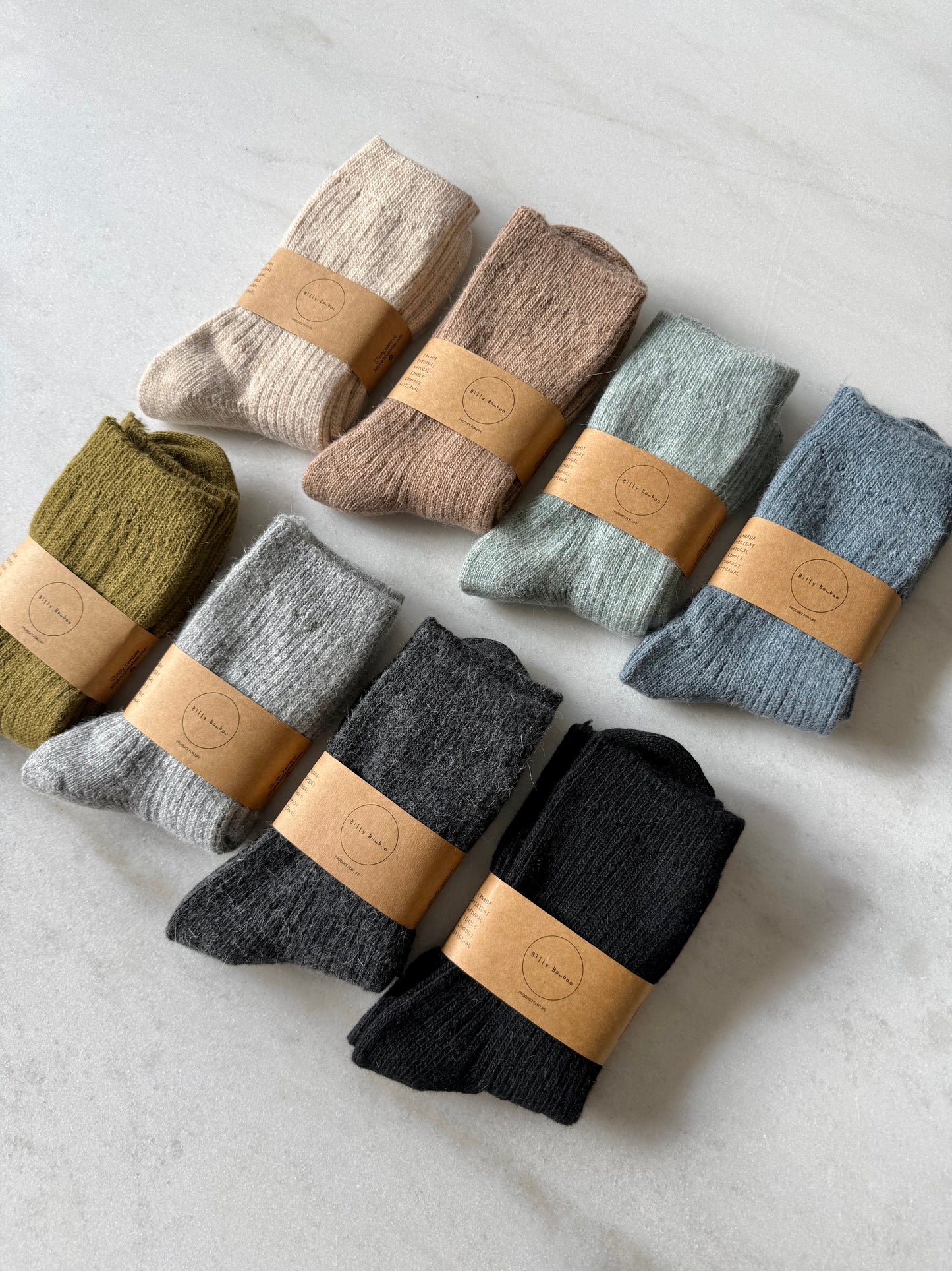 ICELAND WOOL SOCKS - neutral
