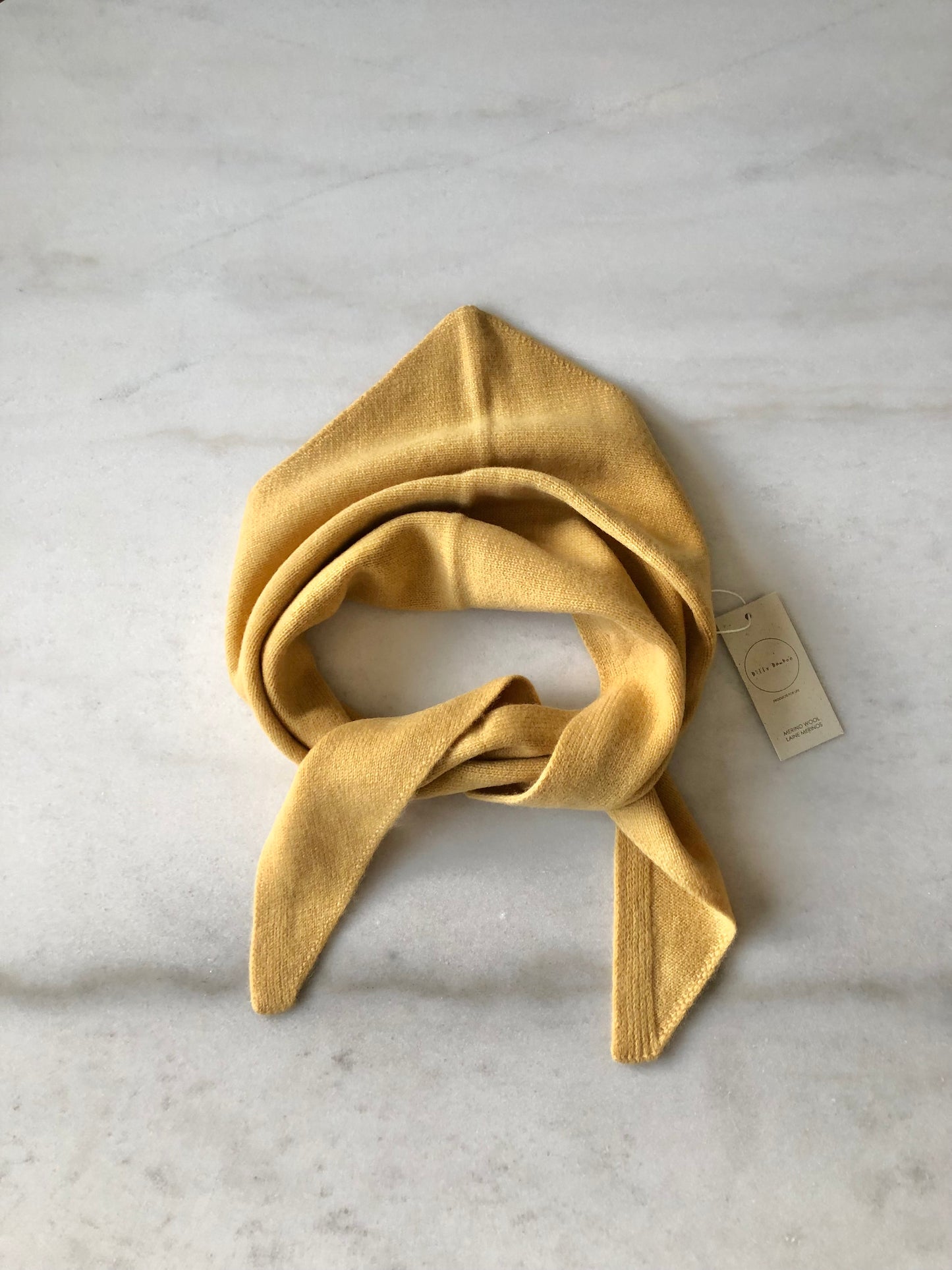 MERINO WOOL CRAVAT SCARF - End of September