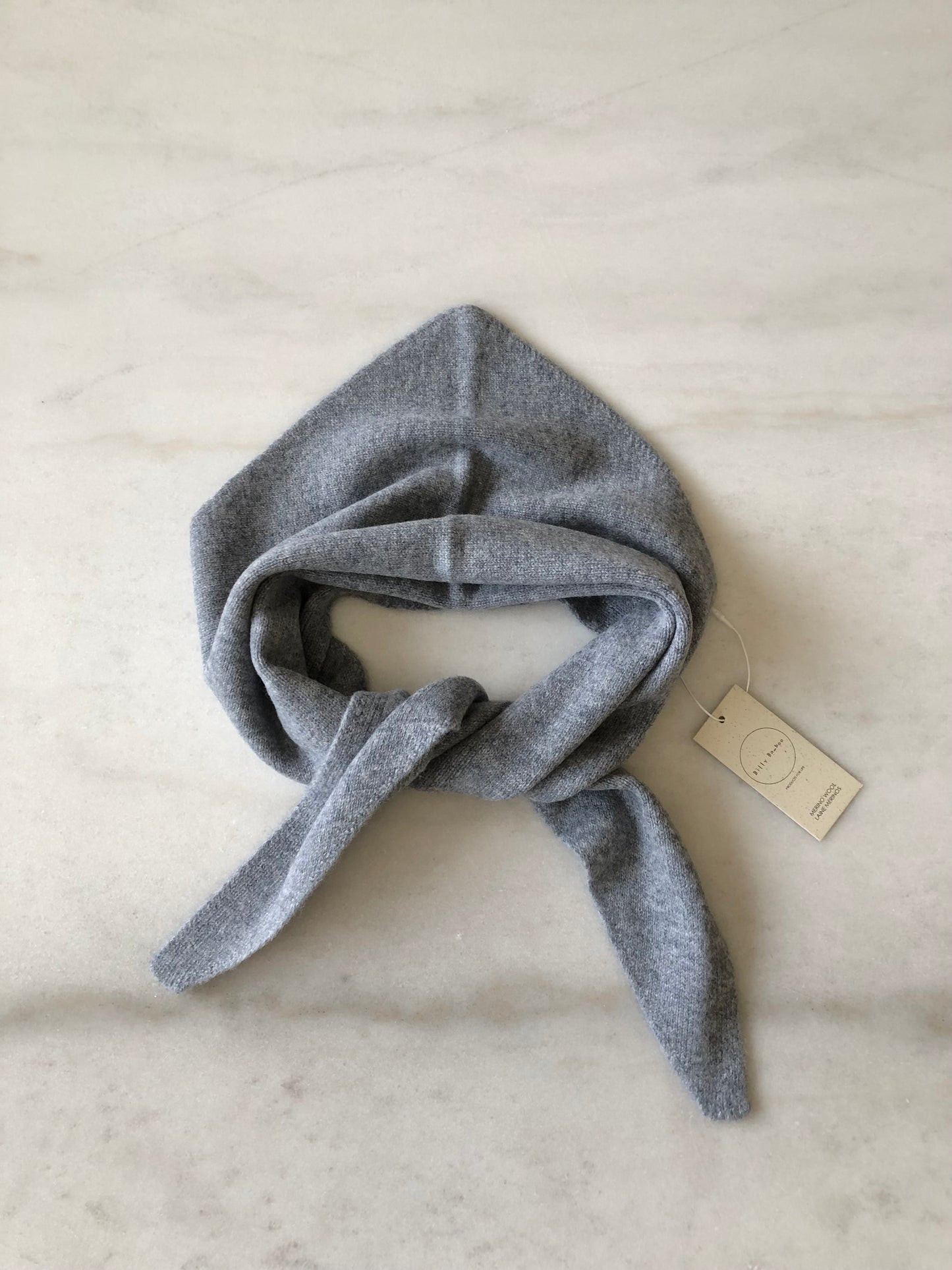 MERINO WOOL CRAVAT SCARF - End of September