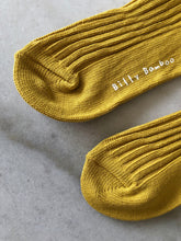 Load image into Gallery viewer, RIBBED COTTON HIGH SOCKS - pastel