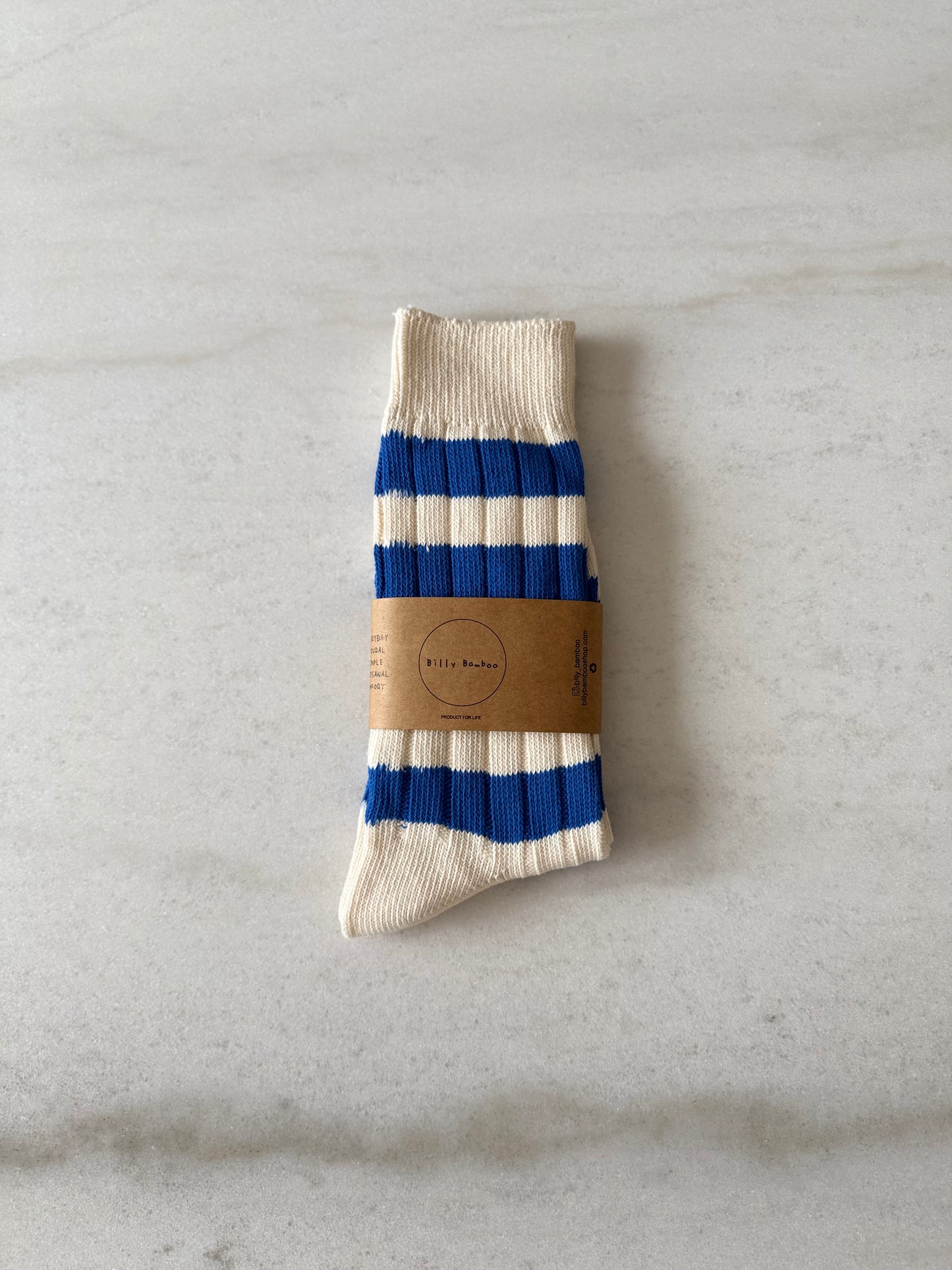 COLOR STRIPE HIGH SOCKS