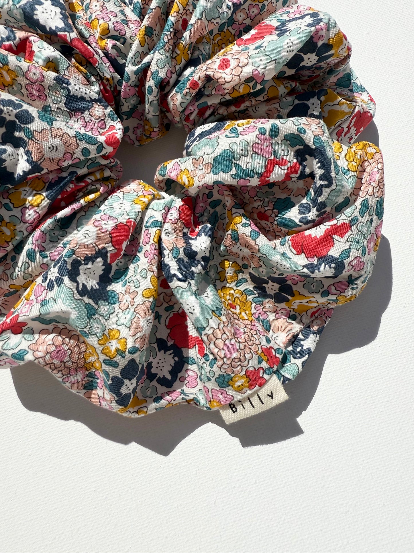 GARDEN FLORAL SCRUNCHIES