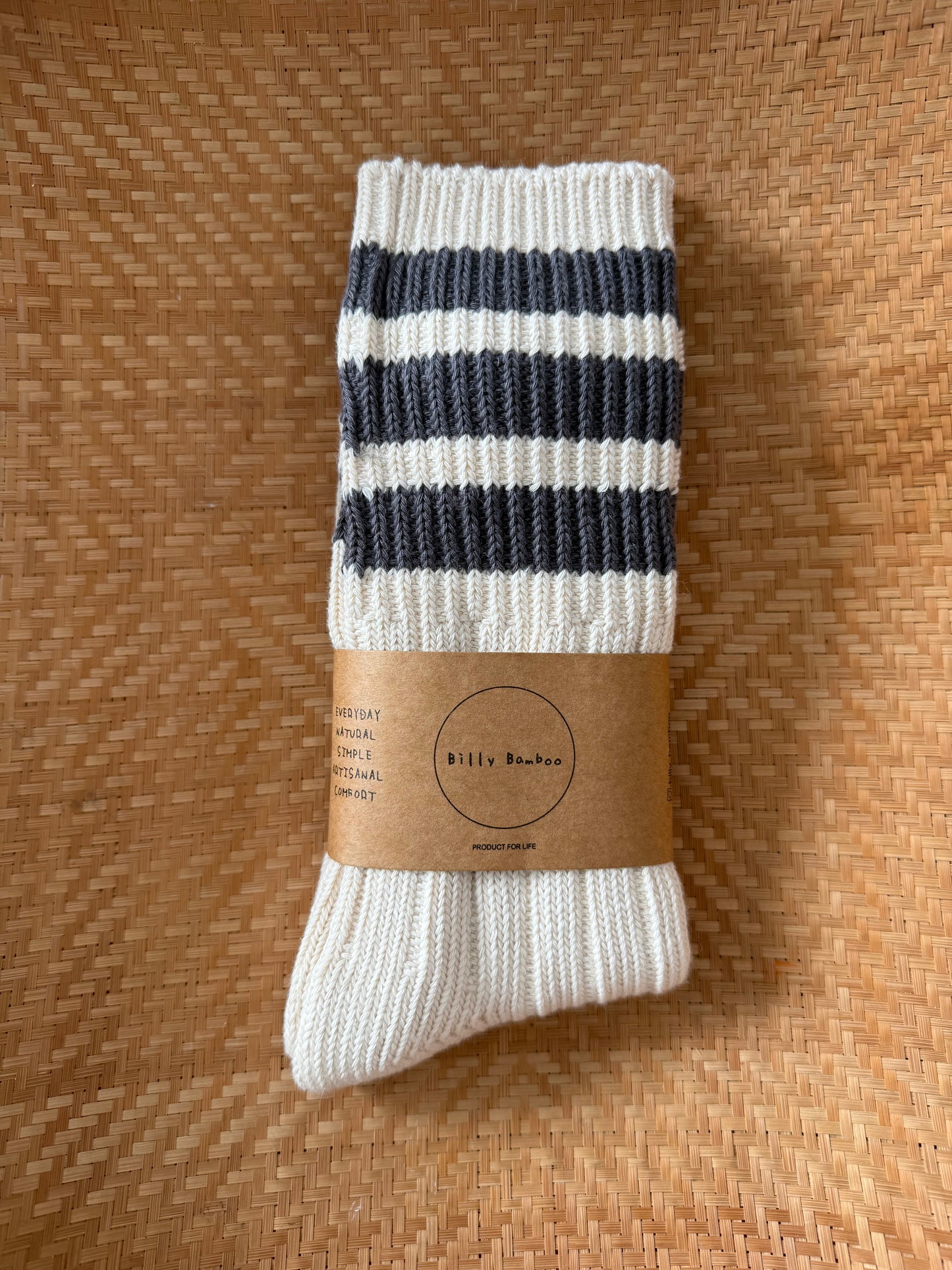 MEN’S COLLEGE STRIPE SOCKS