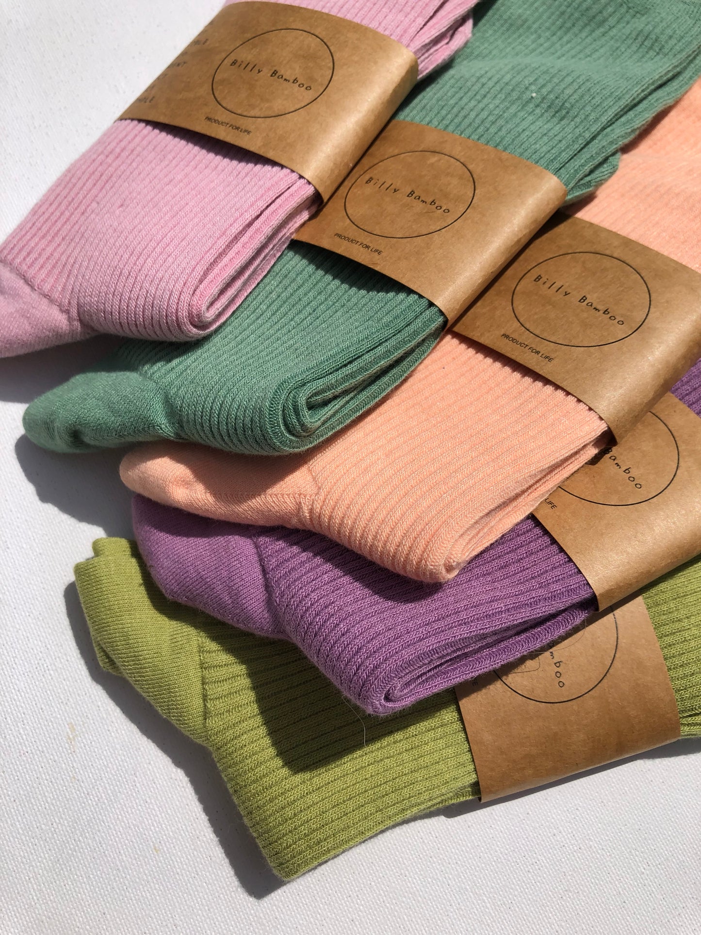 SMART HIGH COTTON SOCKS - bright