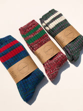 Load image into Gallery viewer, CAMPUS RIBBED SOCKS