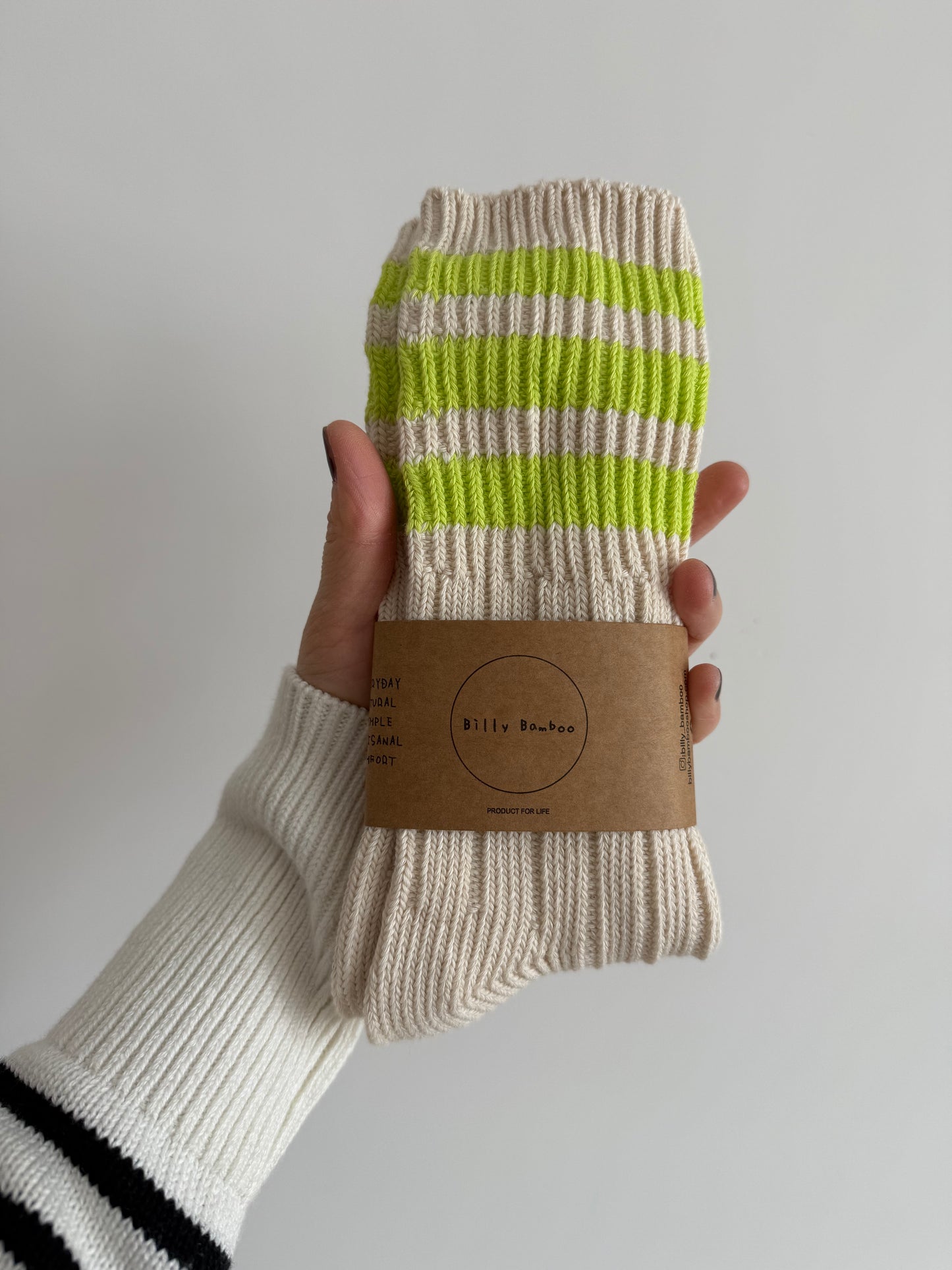 MEN’S COLLEGE STRIPE SOCKS