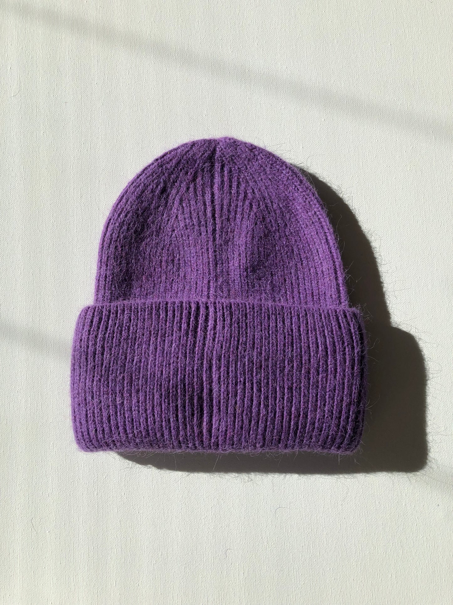 ROYAL ANGORA BEANIE - crystal brights