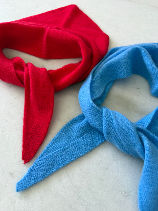 CASHMERE CRAVAT SCARF - mid of July 2026