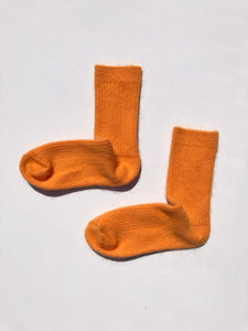 ANGORA WOOL SOCKS - crystal bright