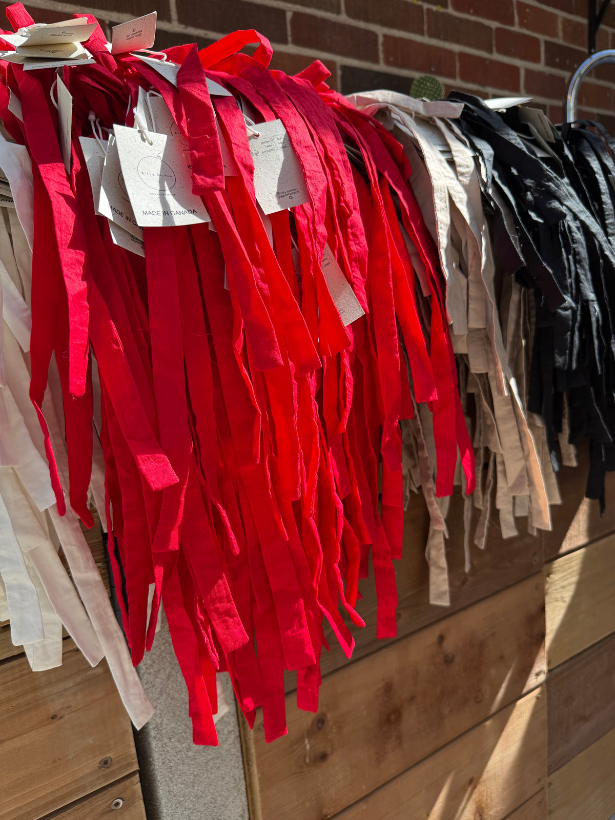 COTTON POPLIN MINI BOW SCRUNCHIES