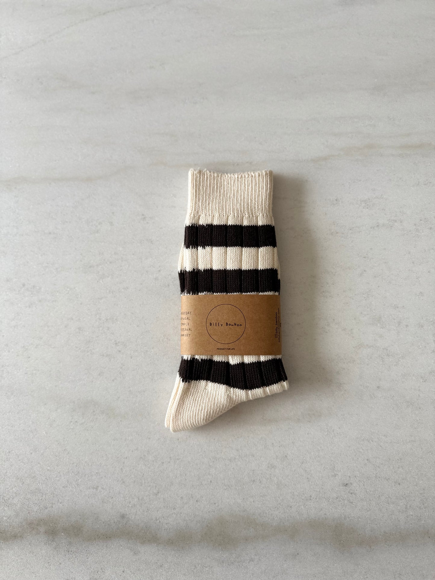 COLOR STRIPE HIGH SOCKS