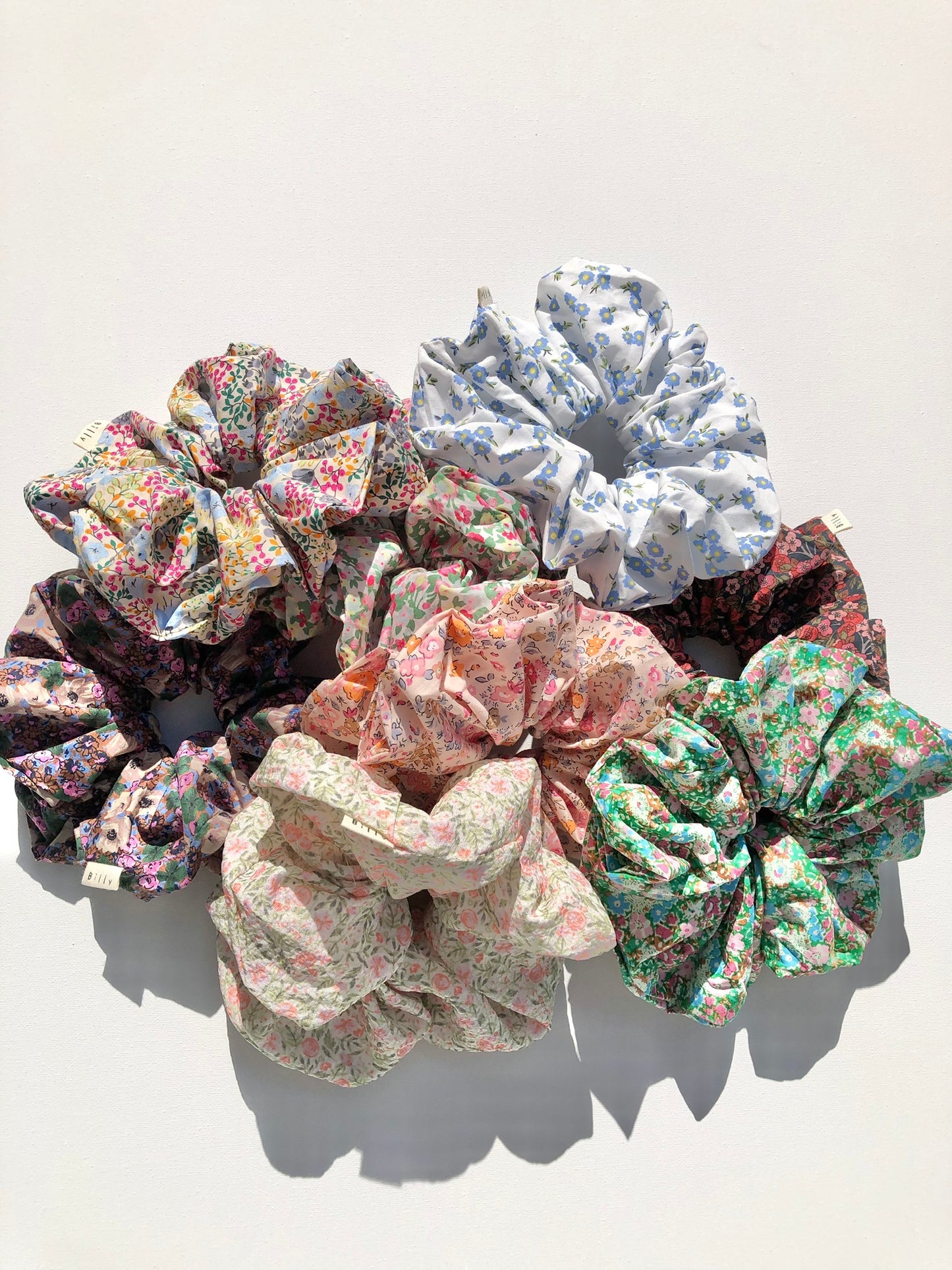 PRINCE EDWARD FLORAL SCRUNCHIES