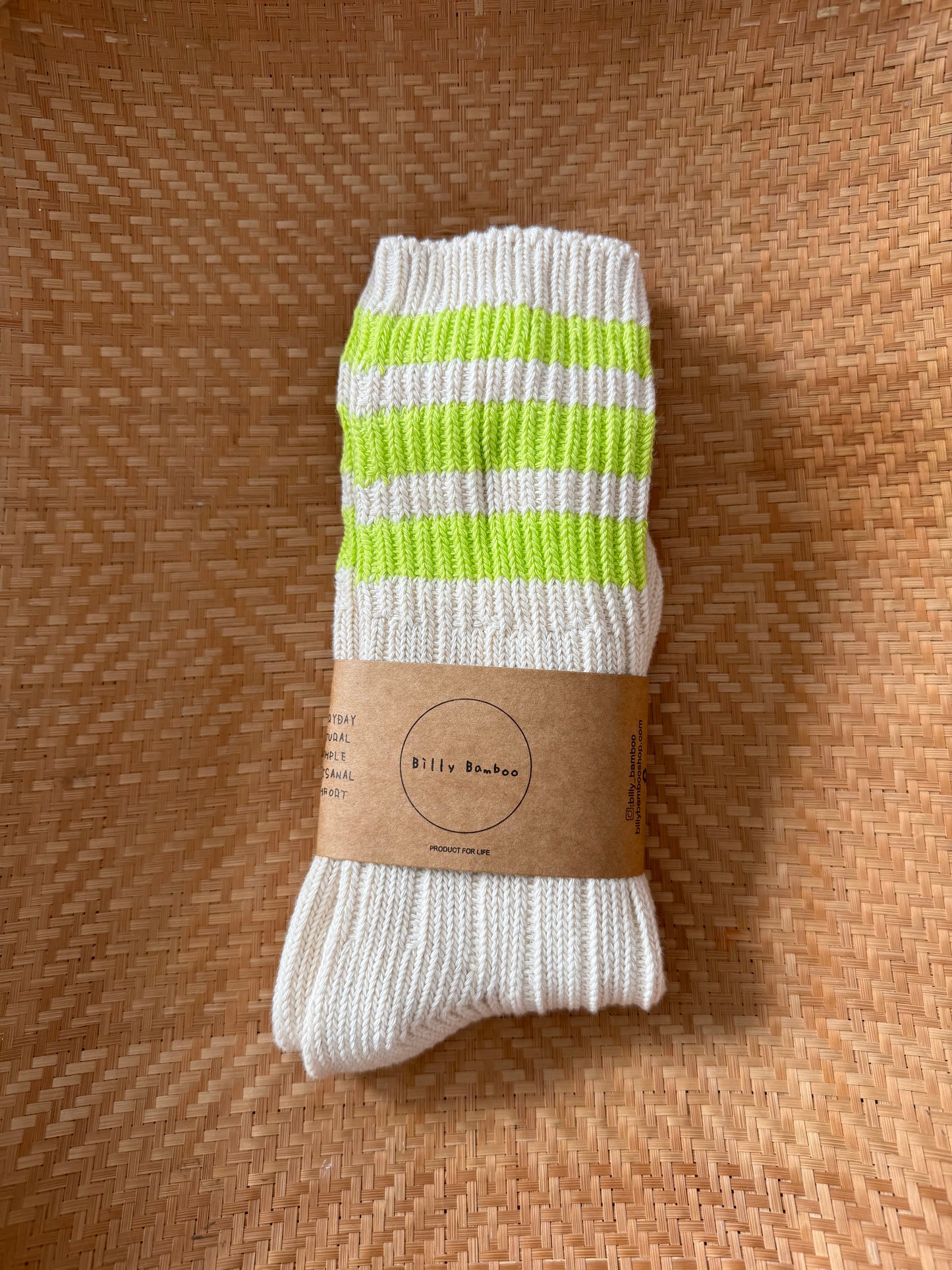 MEN’S COLLEGE STRIPE SOCKS
