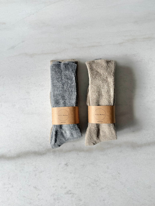 MENS CANADA WOOL BOOT SOCK - Pack of 2