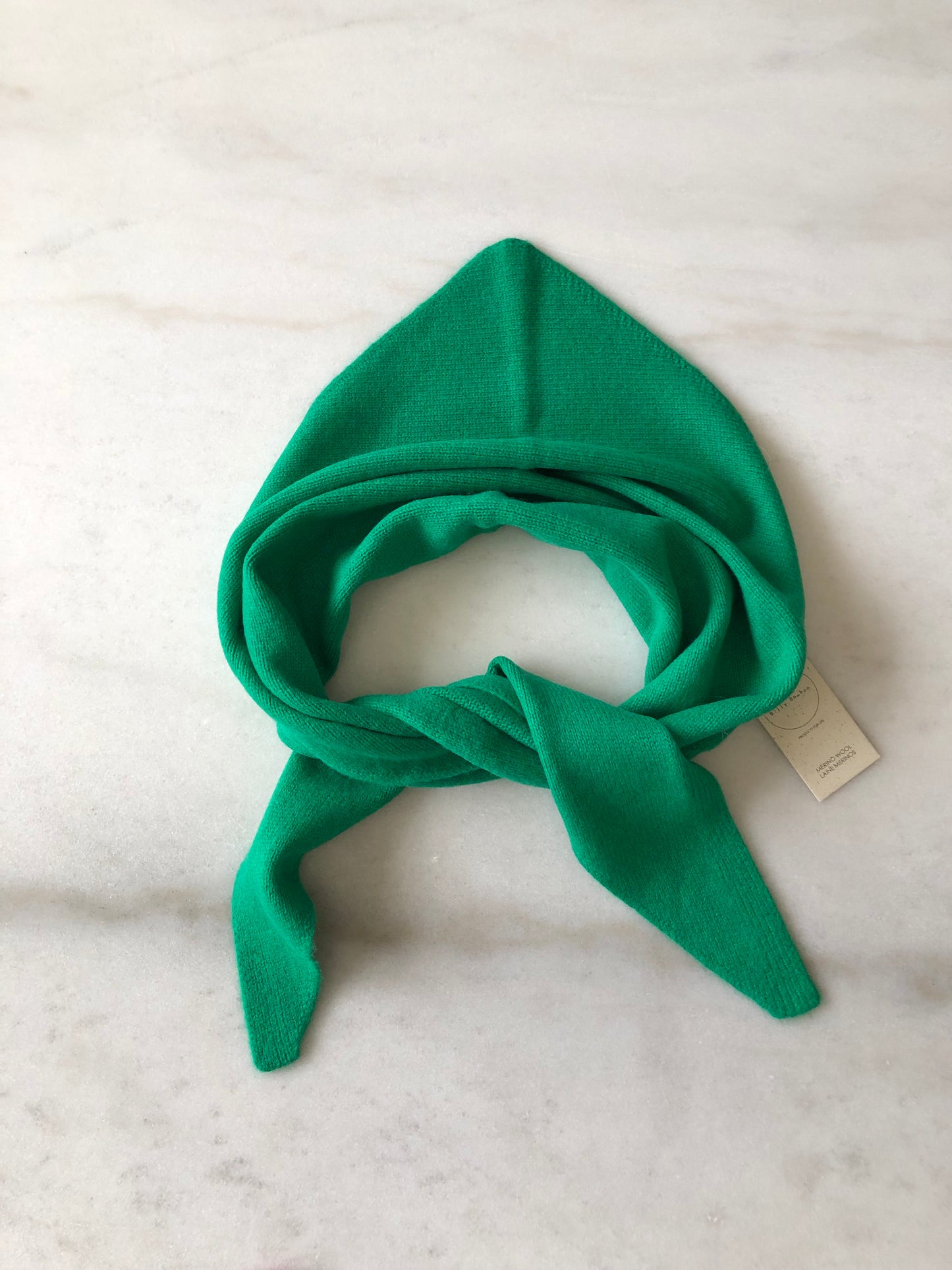 MERINO WOOL CRAVAT SCARF - End of September