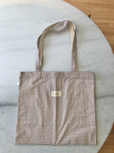 Load image into Gallery viewer, GINGHAM TOTE BAG