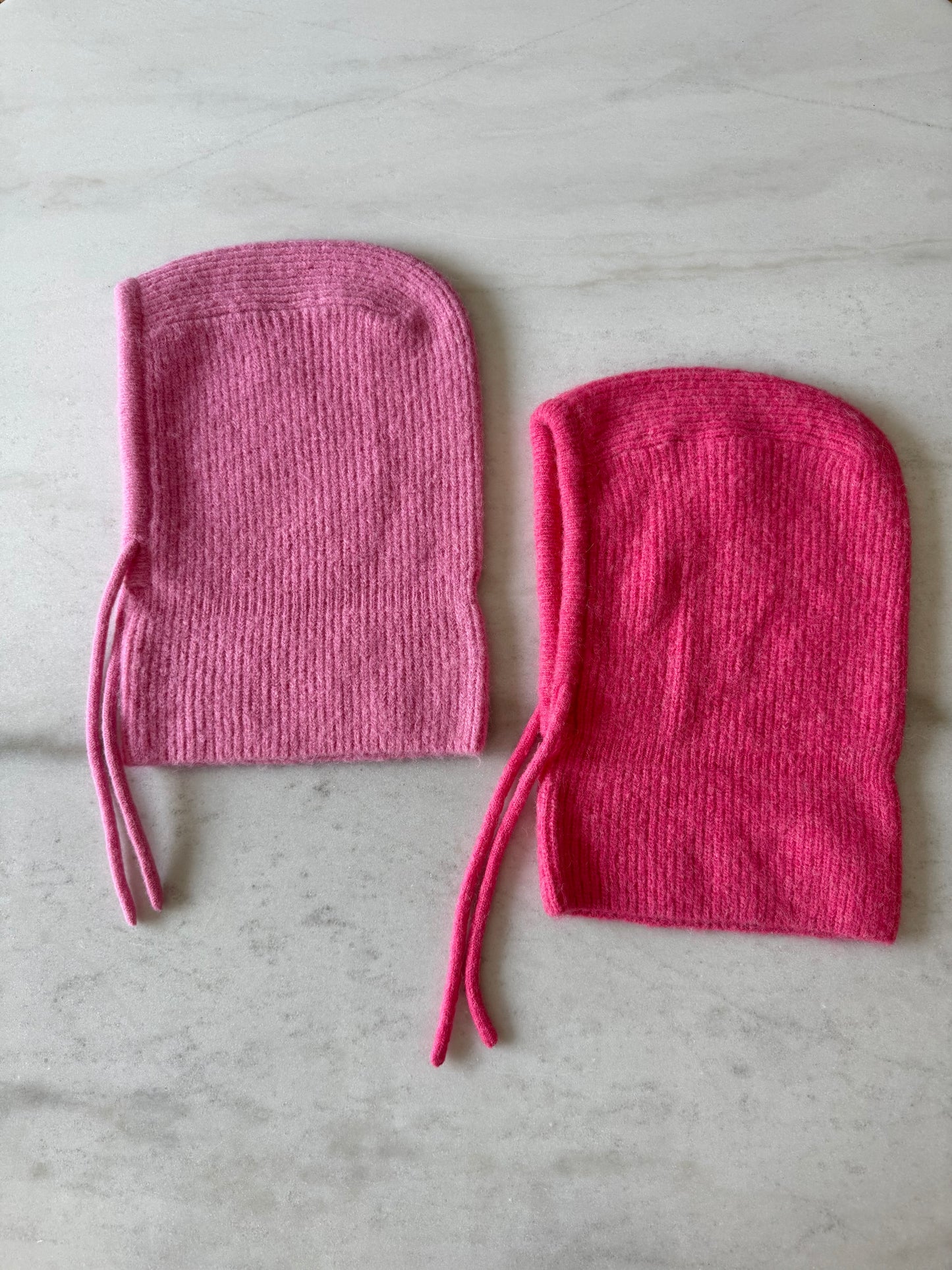 FUZZY ALPACA BALACLAVA - bright