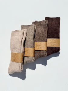 ICELAND WOOL HIGH SOCKS (Mid-October delivery)