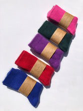 Load image into Gallery viewer, ANGORA WOOL SOCKS - crystal bright