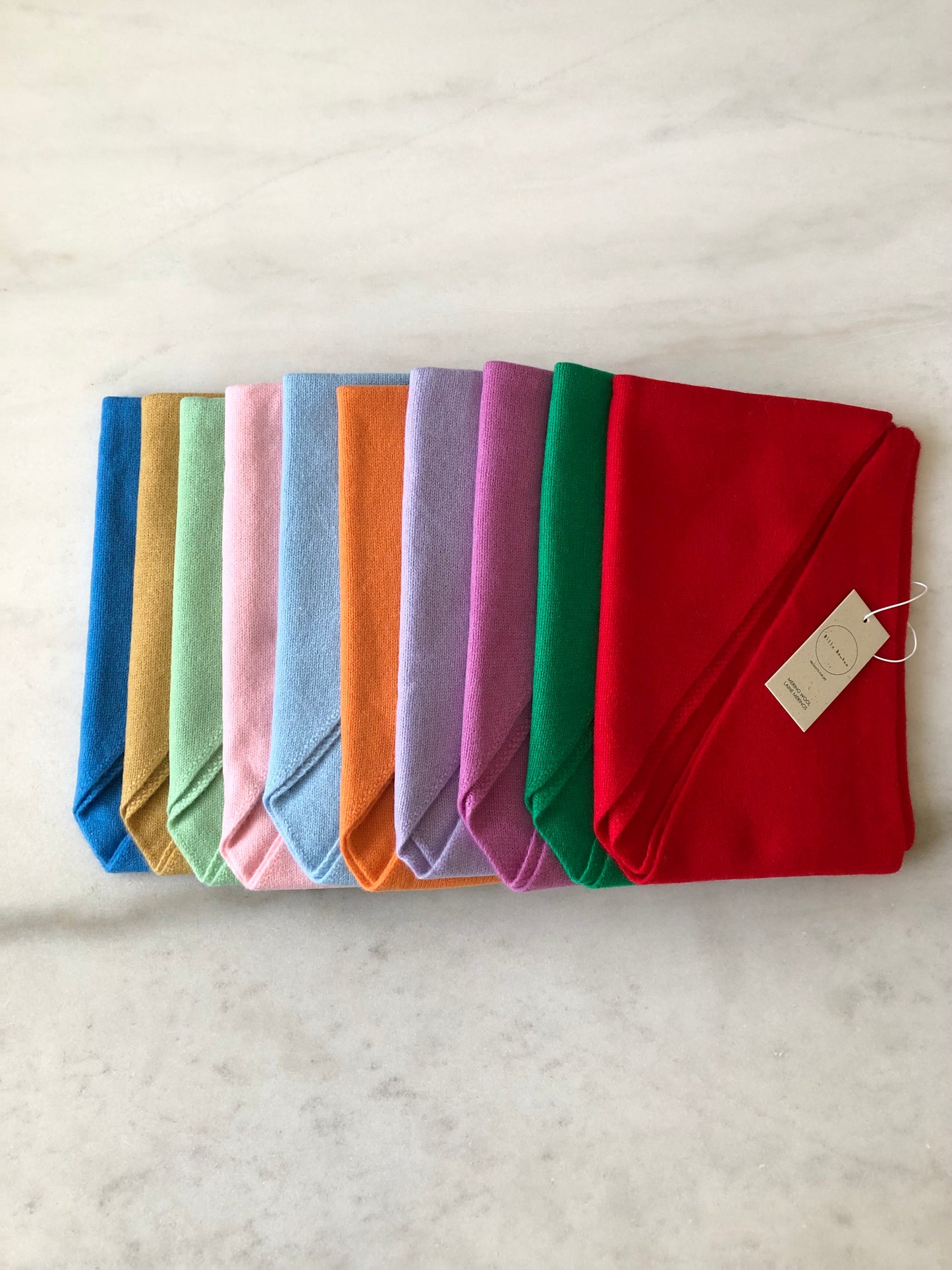 MERINO WOOL CRAVAT SCARF - End of September