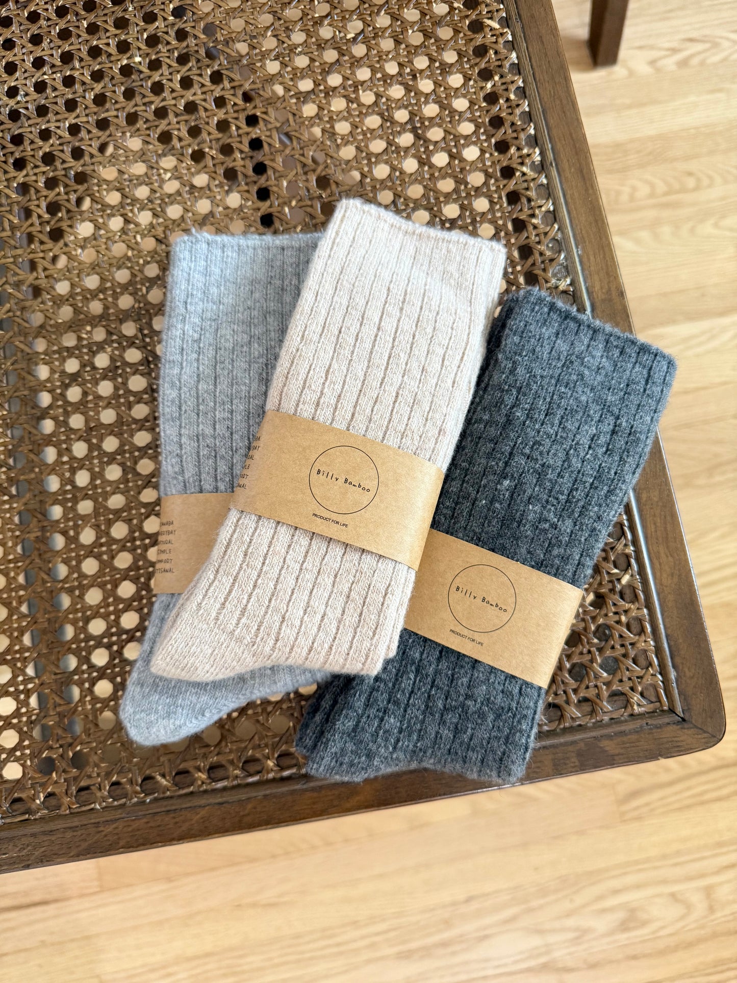 ICELAND WOOL HIGH SOCKS