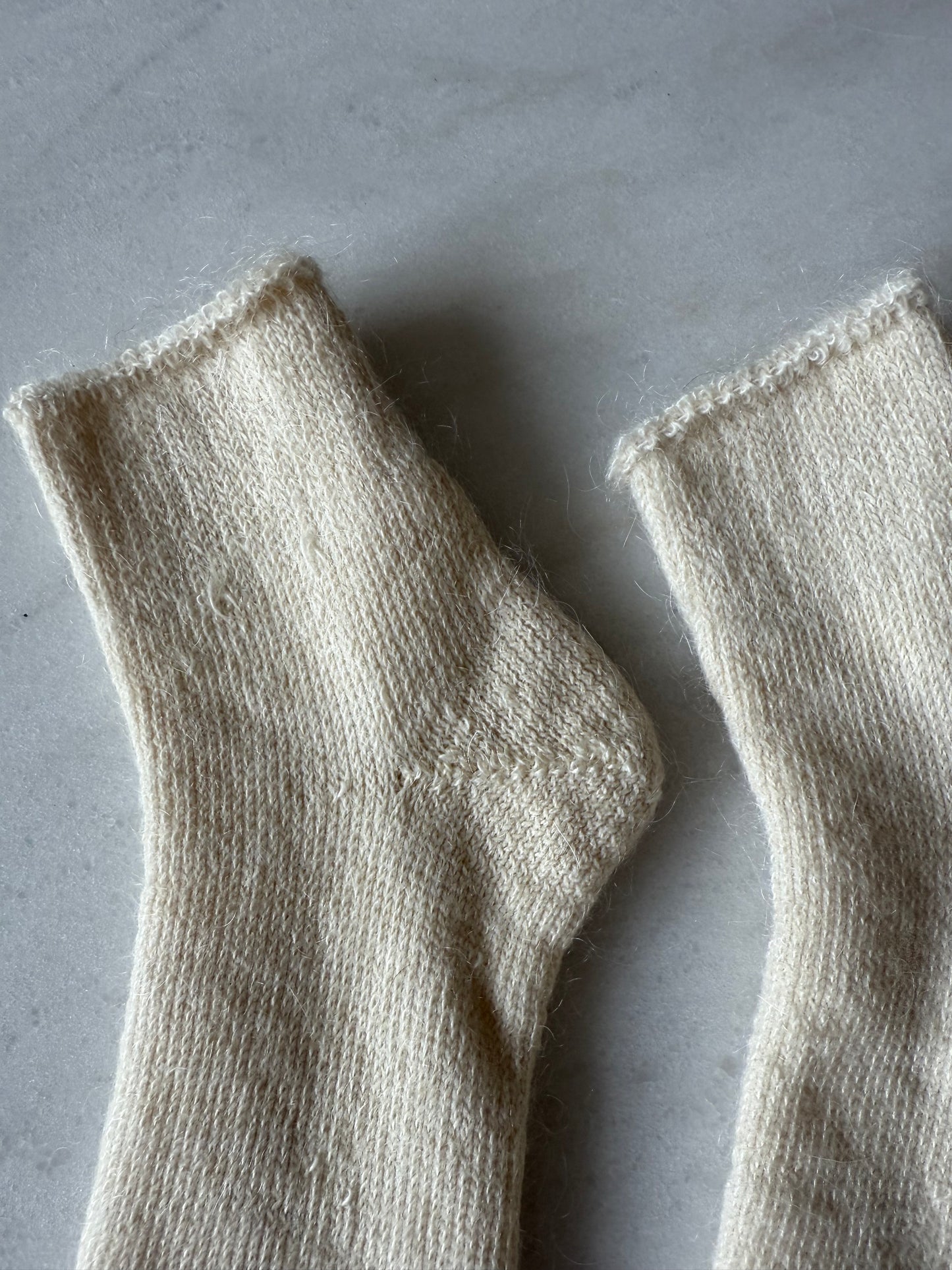 CANADA MOHAIR SOCKS