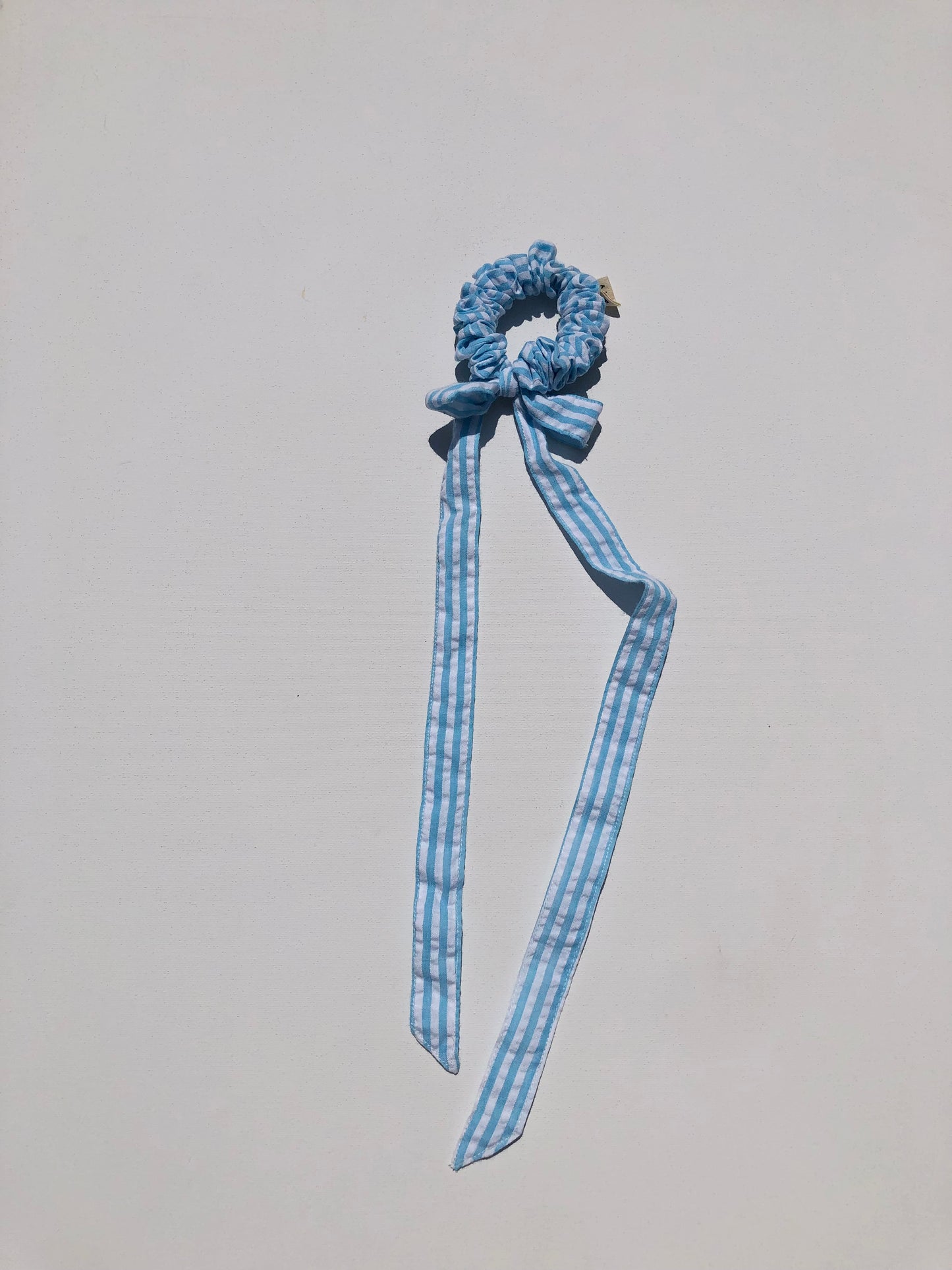 STRIPE BOW SCRUNCHIES