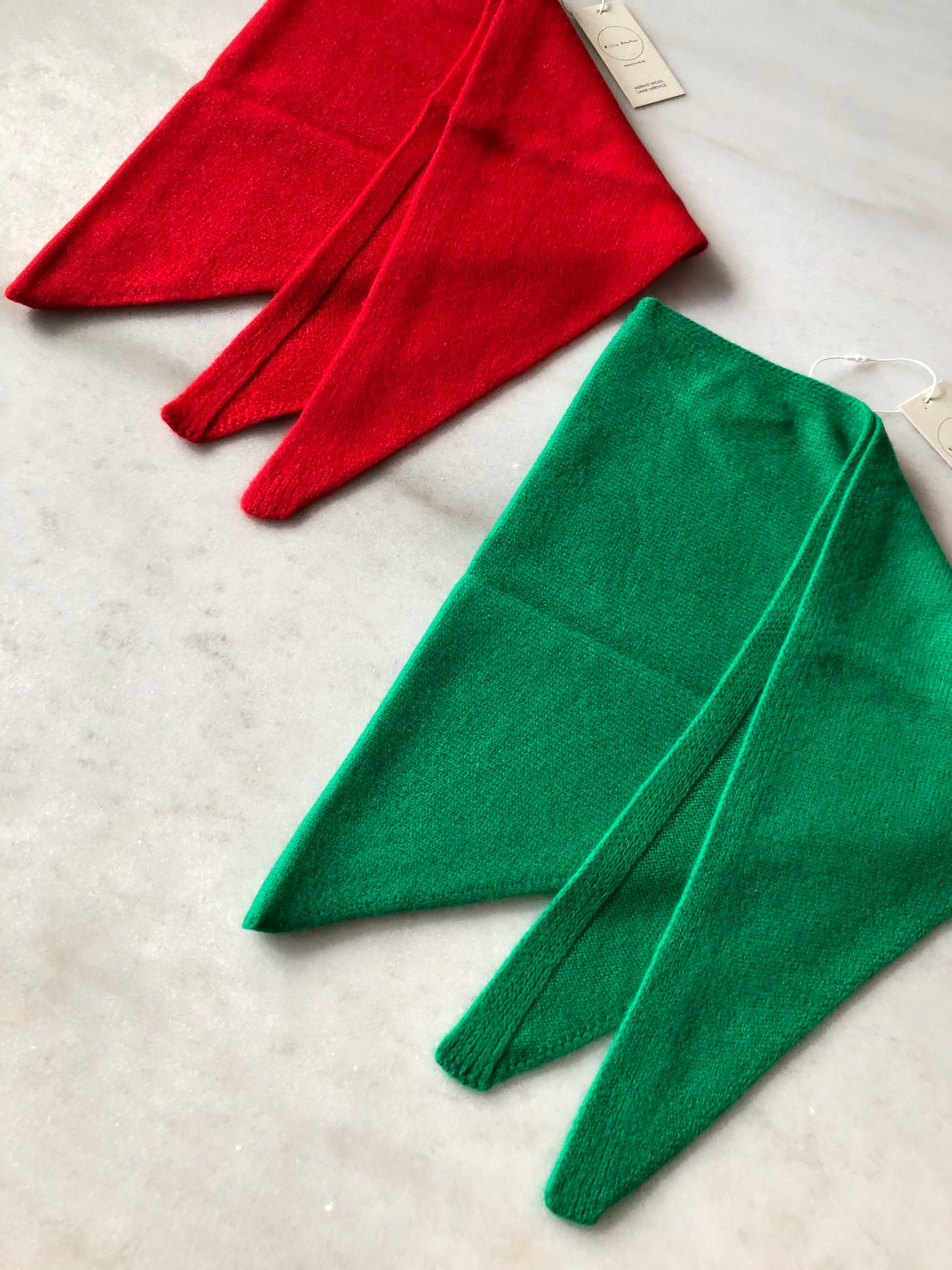 MERINO WOOL CRAVAT SCARF - End of September