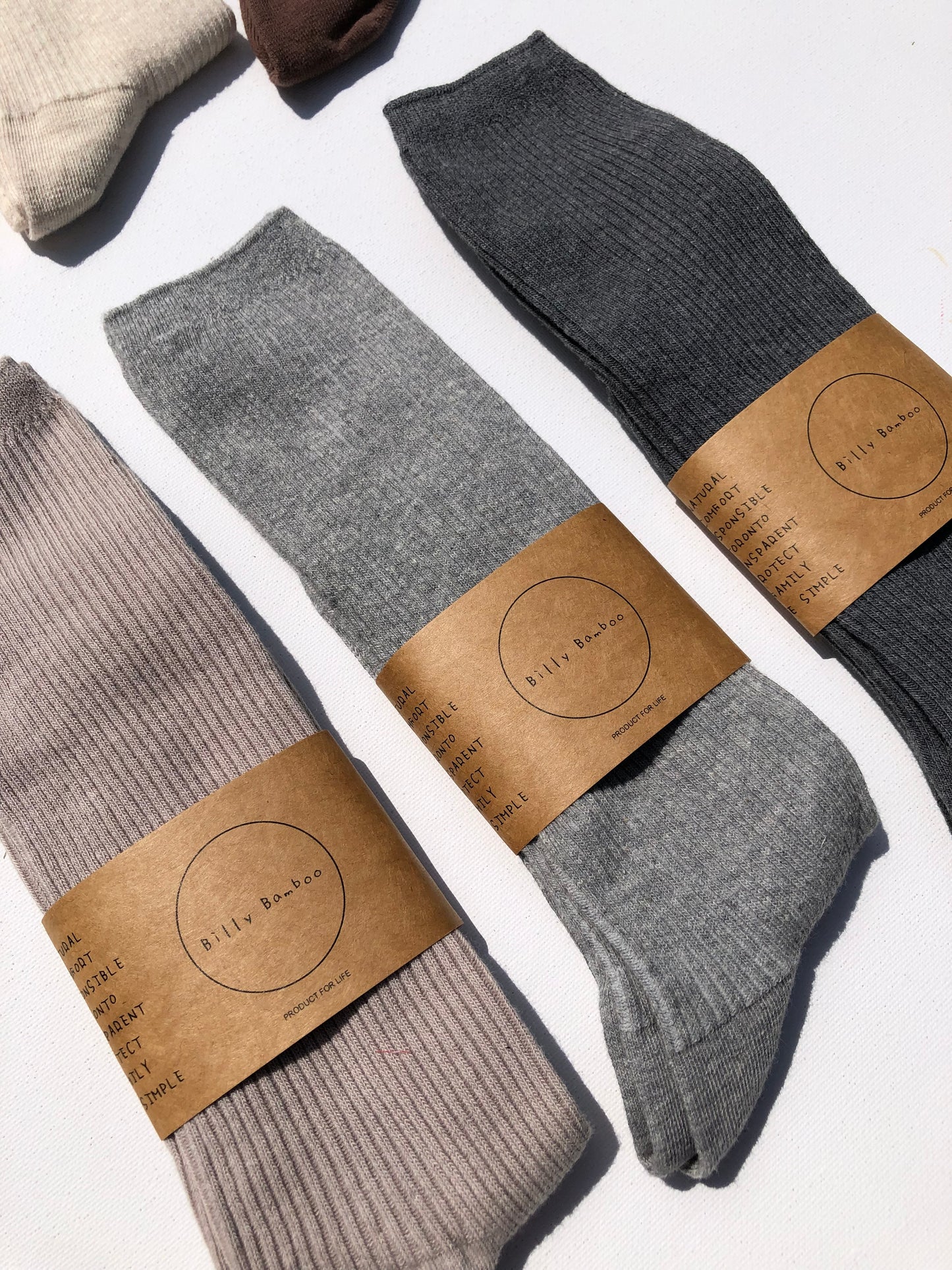 SMART HIGH COTTON SOCKS - neutral